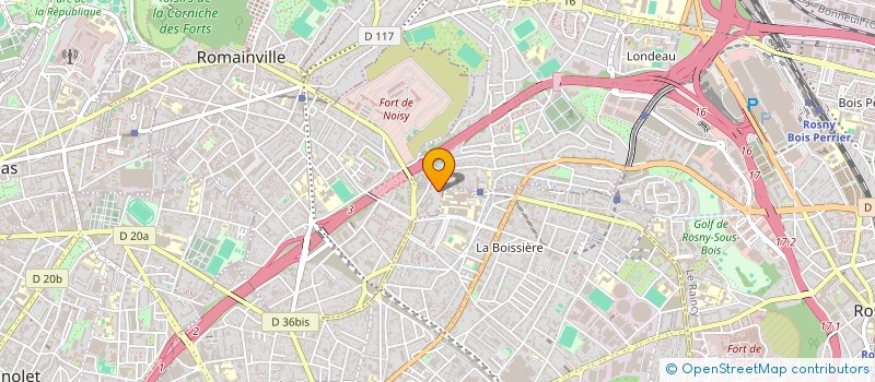 localisation de l'entreprise MADAME HANAA ES-SALQUI à ROMAINVILLE