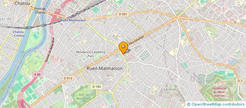 localisation de l'entreprise MADAME HANAA MANSOUR à RUEIL-MALMAISON