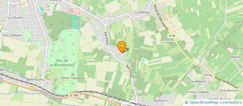 localisation de l'entreprise MADAME HANAA TAROUAT  MONTLOUIS-SUR-LOIRE