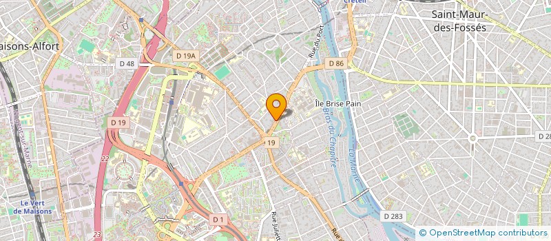 localisation de l'entreprise MADAME HANAA ZOUGAR  CRETEIL