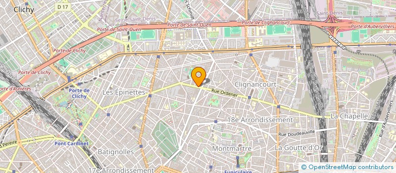 localisation de l'entreprise MADAME HANADI MOSTEFA  PARIS