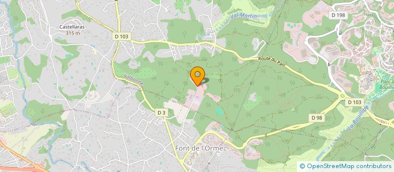 localisation de l'entreprise MADAME HANAE BONINO à MOUGINS
