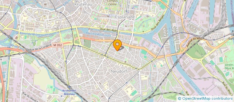 localisation de l'entreprise MADAME HANAE BOTTACIN  STRASBOURG