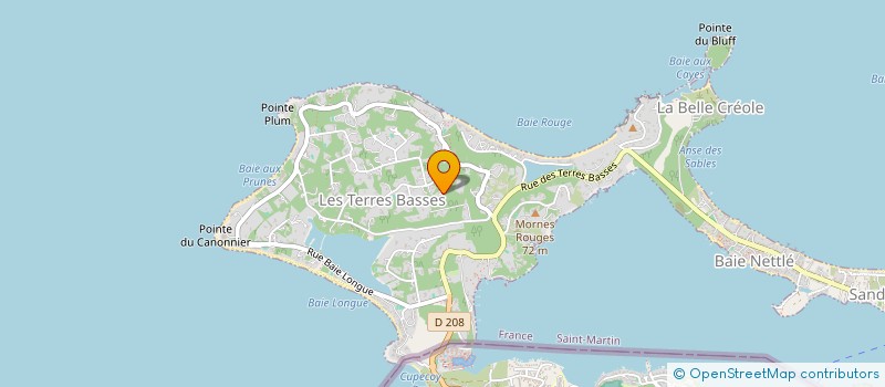 localisation de l'entreprise MADAME HANAE EUSTACHI  SAINT-MARTIN