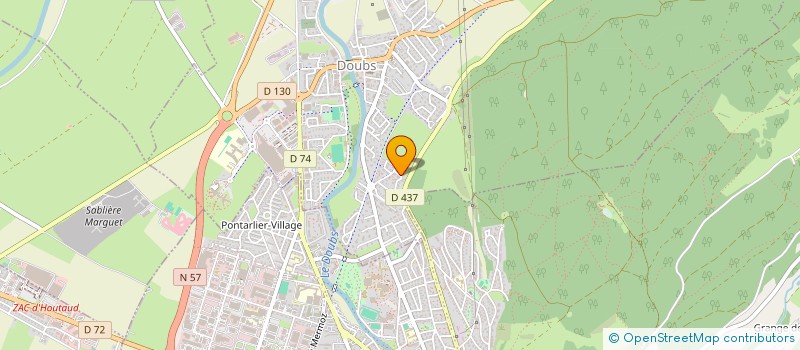 localisation de l'entreprise MADAME HANAE FARKOUCHI  DOUBS