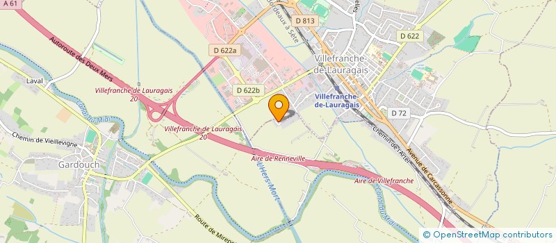 localisation de l'entreprise MADAME HANAE GHIBAUDI  RENNEVILLE