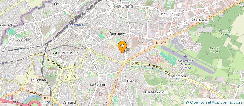 localisation de l'entreprise MADAME HANAE KEHEL  ANNEMASSE