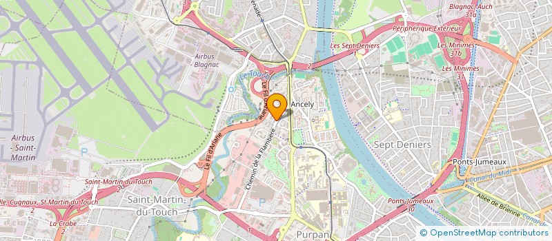 localisation de l'entreprise MADAME HANAE MOUMOUH  TOULOUSE
