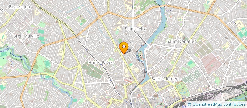 localisation de l'entreprise MADAME HANAITI HELME-POROI  NANTES