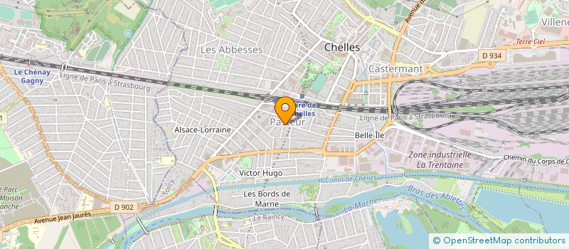 localisation de l'entreprise MADAME HANAKO NAITO à CHELLES