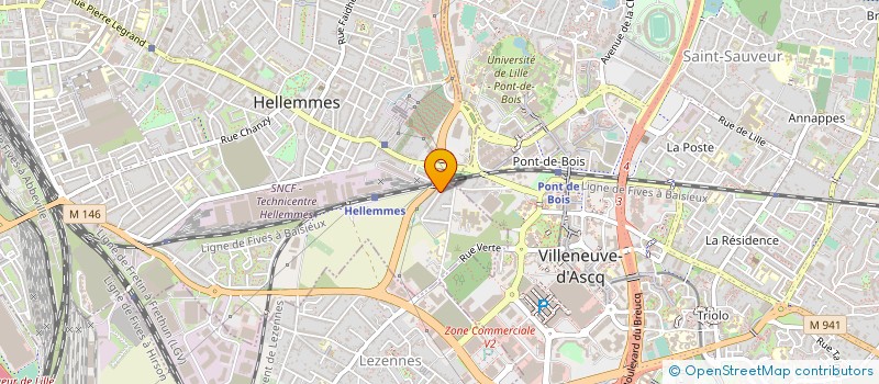 localisation de l'entreprise MADAME HANAN AJOUAOUI à LILLE