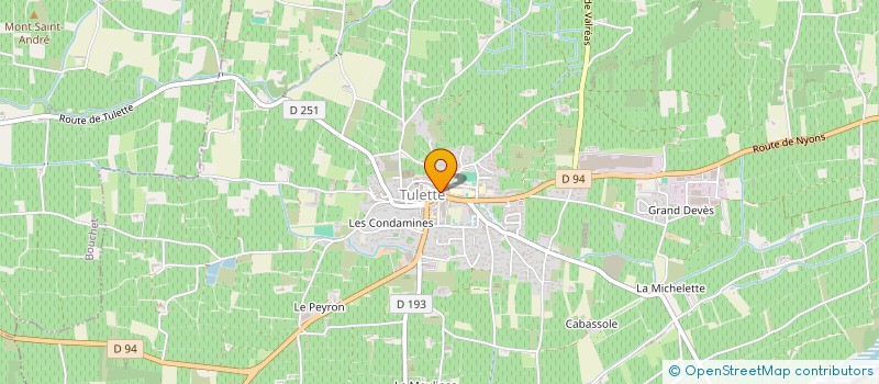 localisation de l'entreprise MADAME HANAN AKAJOUAA  TULETTE