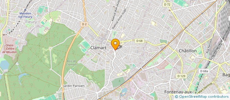 localisation de l'entreprise MADAME HANAN ARGOUB à CLAMART