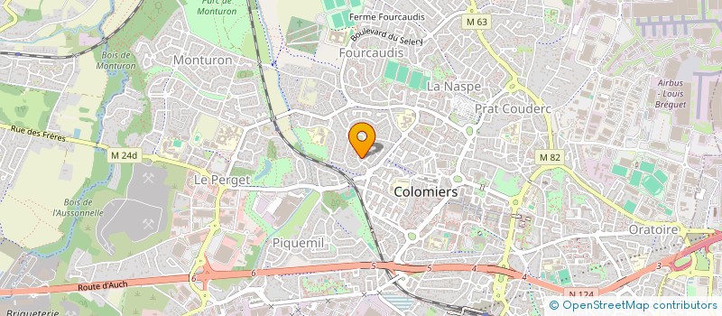 localisation de l'entreprise MADAME HANAN JEMMAL à COLOMIERS