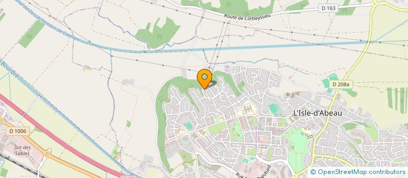 localisation de l'entreprise MADAME HANAN ZEKHNINI  L'ISLE-D'ABEAU