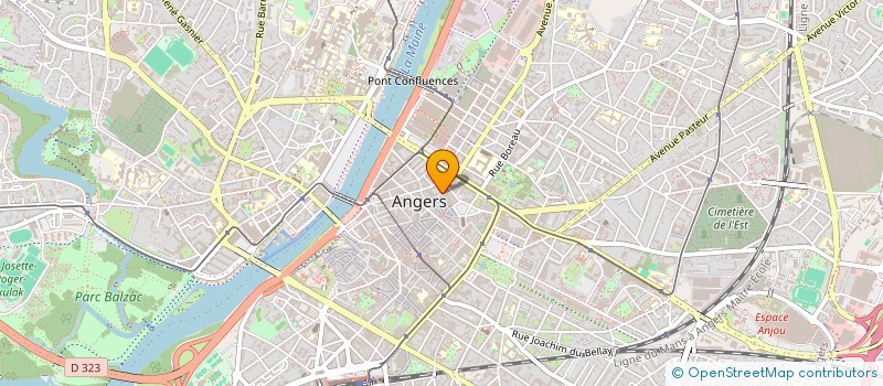 localisation de l'entreprise MADAME HANANA SADICK DOUGA  ANGERS