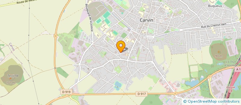 localisation de l'entreprise MADAME HANANE AIT GUAGHOU  CARVIN