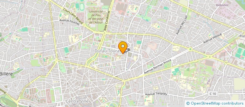 localisation de l'entreprise MADAME HANANE AL ZEYDAN à PAU