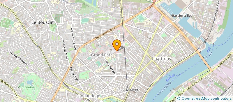 localisation de l'entreprise MADAME HANANE AOURA à BORDEAUX