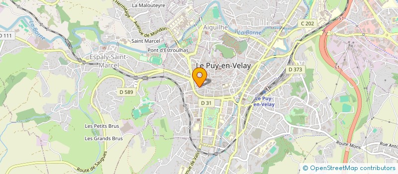 localisation de l'entreprise MADAME HANANE BECHCHANI à LE PUY-EN-VELAY