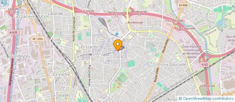 localisation de l'entreprise MADAME HANANE BENKHMALIA à TOULOUSE