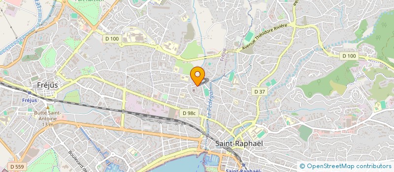 localisation de l'entreprise MADAME HANANE BITTICH à FREJUS