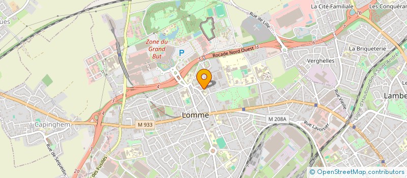 localisation de l'entreprise MADAME HANANE BOUGIDA à LILLE
