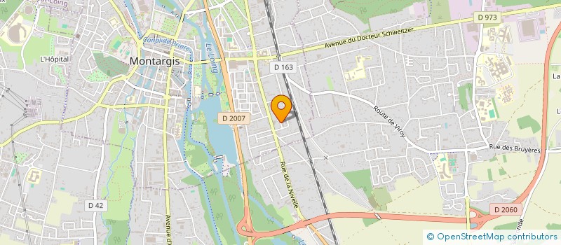 localisation de l'entreprise MADAME HANANE BOULASSAL à MONTARGIS