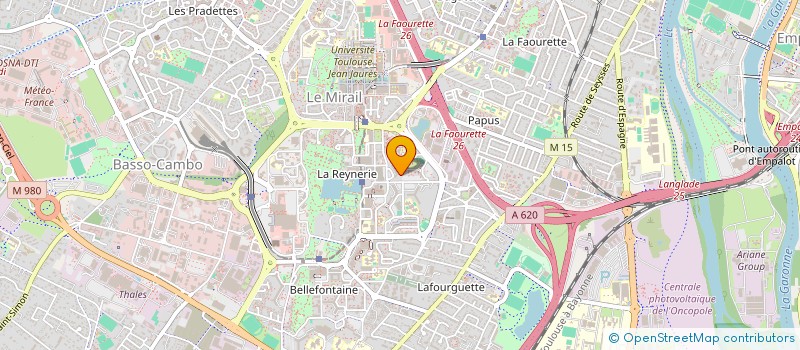 localisation de l'entreprise MADAME HANANE BOUMENDJEL à TOULOUSE