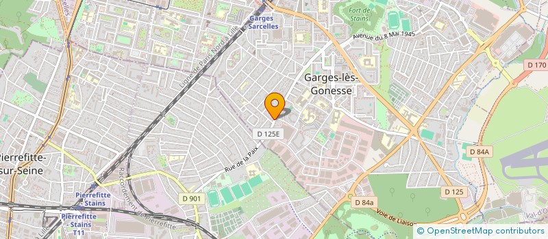 localisation de l'entreprise MADAME HANANE CHACHOU  GARGES-LES-GONESSE