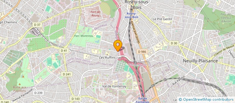 localisation de l'entreprise MADAME HANANE CHAMBAZ à MONTREUIL