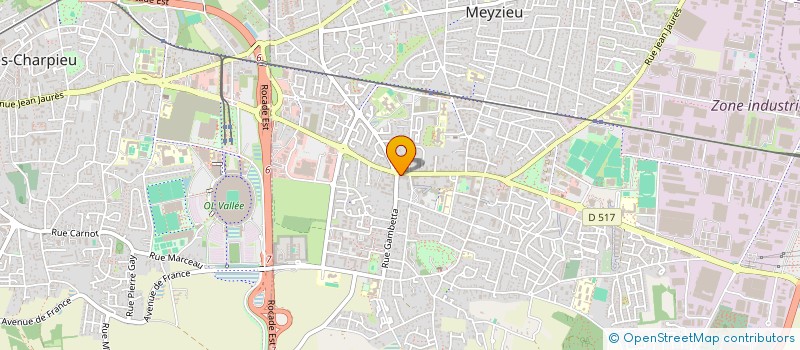 localisation de l'entreprise MADAME HANANE CHARKATI à MEYZIEU