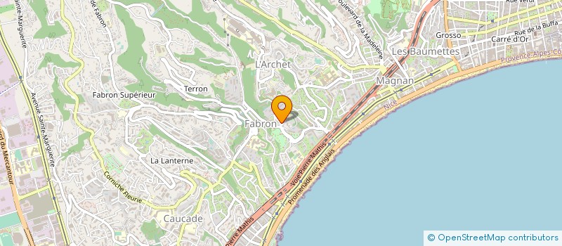 localisation de l'entreprise MADAME HANANE DAIF à NICE