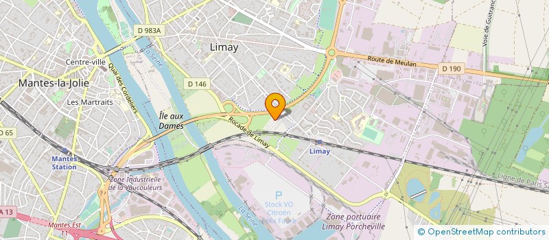 localisation de l'entreprise MADAME HANANE EL BOUKHARI à LIMAY
