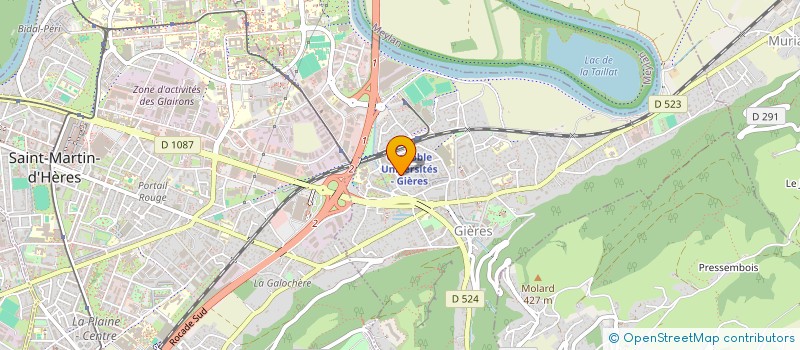 localisation de l'entreprise MADAME HANANE EL FAKIR  GIERES