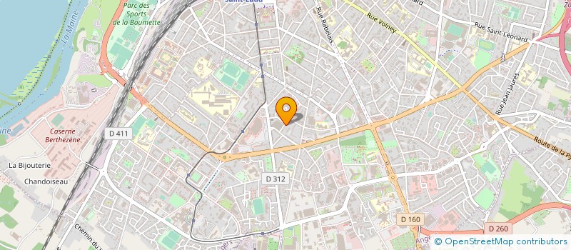 localisation de l'entreprise MADAME HANANE EL HABIBI à ANGERS