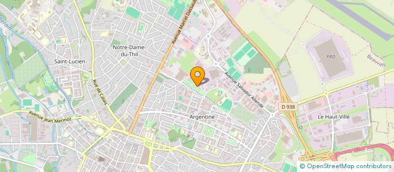 localisation de l'entreprise MADAME HANANE EL HAIMAR  BEAUVAIS