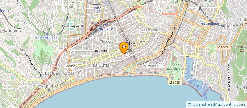 localisation de l'entreprise MADAME HANANE EL MEKKAOUI à NICE