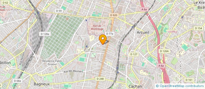 localisation de l'entreprise MADAME HANANE EL MOHANI à BAGNEUX