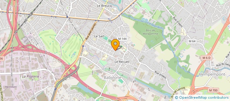 localisation de l'entreprise MADAME HANANE EL YAZIDI à VILLENEUVE-D'ASCQ