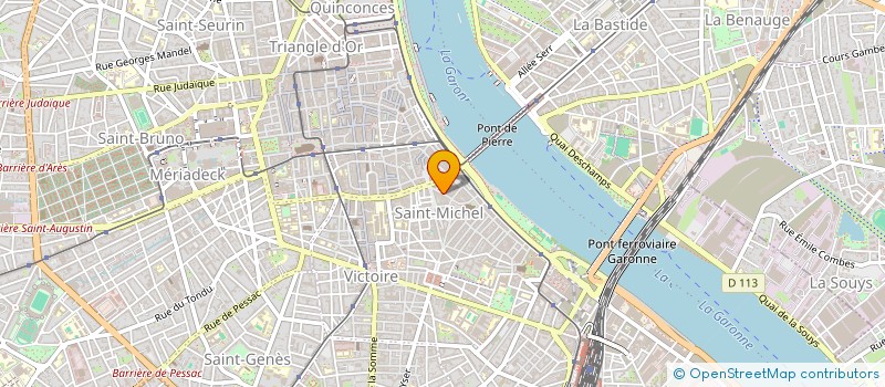 localisation de l'entreprise MADAME HANANE ELBALLAJ  BORDEAUX