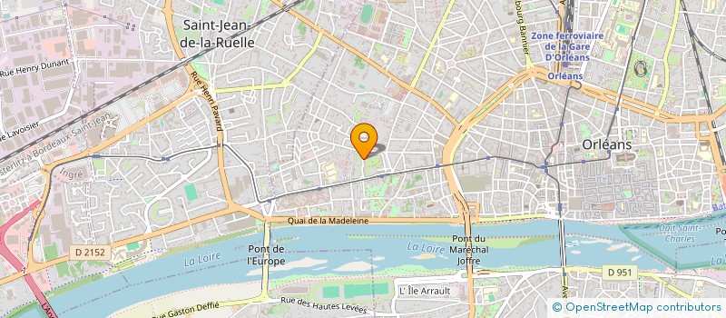 localisation de l'entreprise MADAME HANANE ERRAHALI à ORLEANS