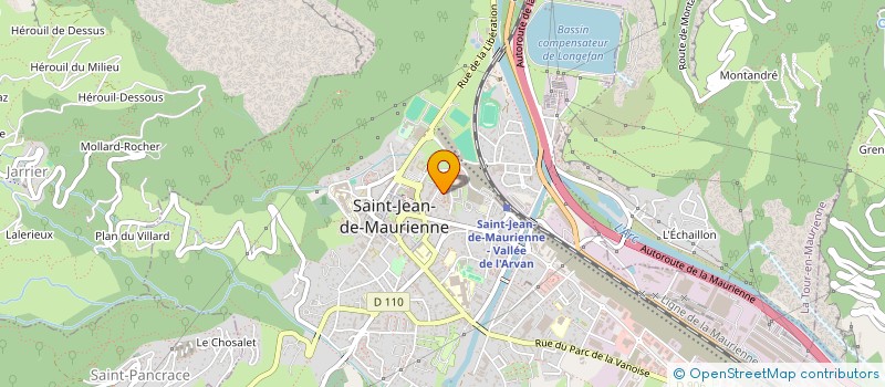 localisation de l'entreprise MADAME HANANE FATIHI  SAINT-JEAN-DE-MAURIENNE