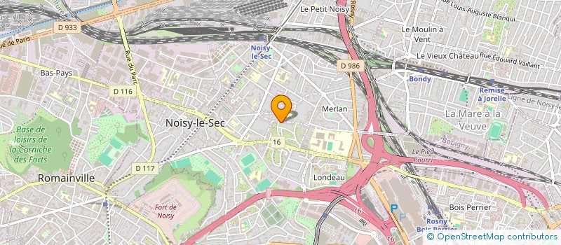 localisation de l'entreprise MADAME HANANE GHANMI à NOISY-LE-SEC