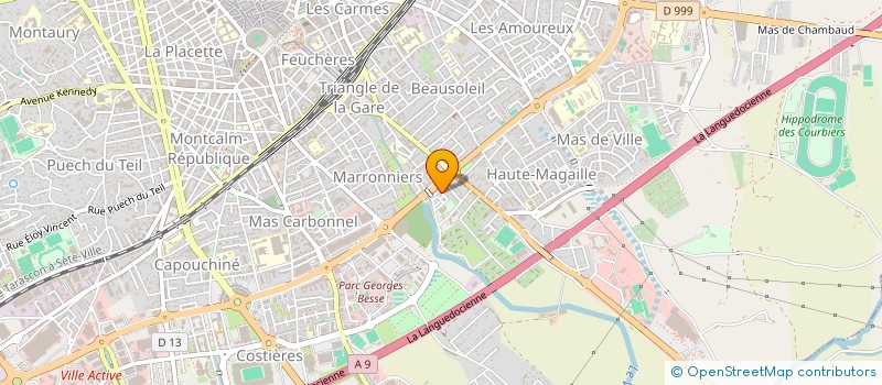 localisation de l'entreprise MADAME HANANE HDOURI  NIMES