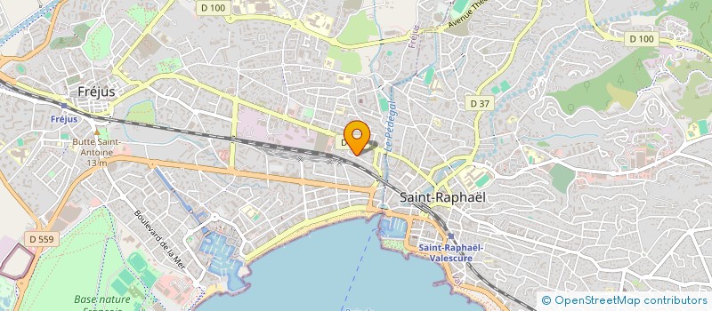 localisation de l'entreprise MADAME HANANE KSOURI à FREJUS