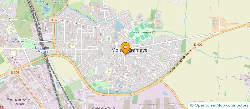 localisation de l'entreprise MADAME HANANE LAAROUSSI à MOISSY-CRAMAYEL