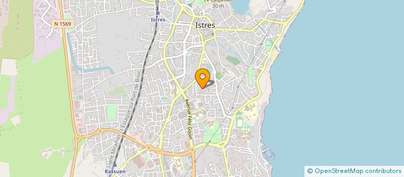 localisation de l'entreprise MADAME HANANE LOUBANE à ISTRES
