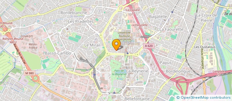 localisation de l'entreprise MADAME HANANE M'HAMDI à TOULOUSE