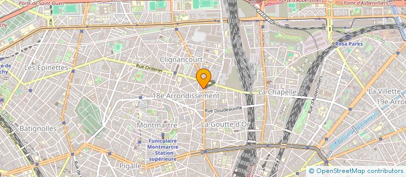 localisation de l'entreprise MADAME HANANE MAAMRI  PARIS